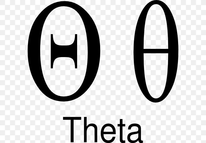 Theta Delta Symbol Clip Art, PNG, 600x571px, Theta, Area, Beta, Black And White, Brand Download Free