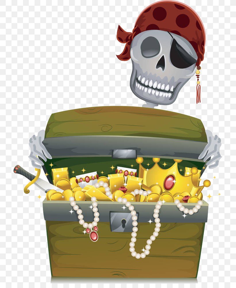 Buried Treasure Piracy Royalty-free Clip Art, PNG, 725x1000px, Watercolor, Cartoon, Flower, Frame, Heart Download Free