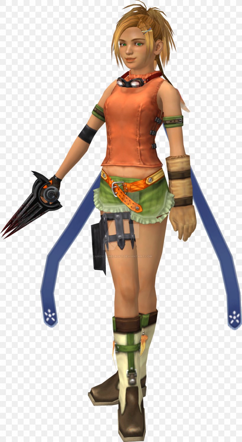 Final Fantasy X-2 Final Fantasy X/X-2 HD Remaster Rikku, PNG, 1024x1873px, Final Fantasy X, Action Figure, Character, Chocobo, Clothing Download Free