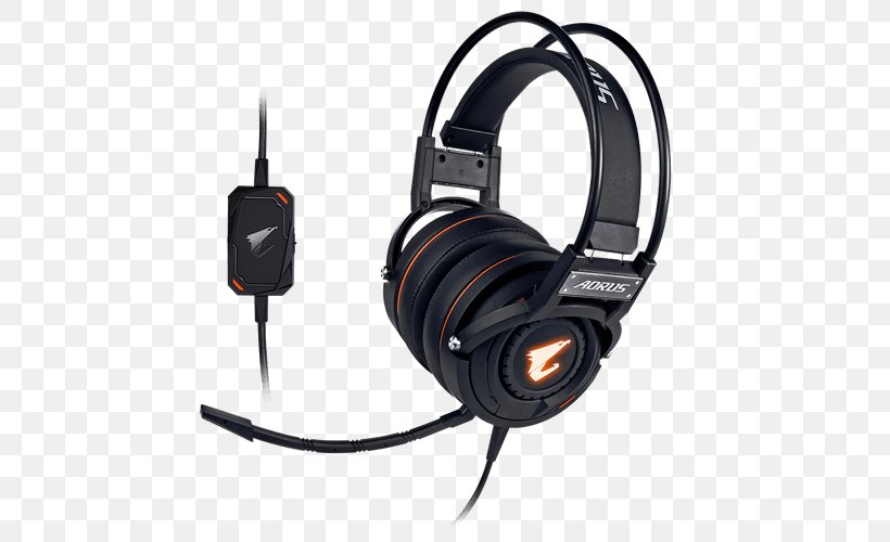 Microphone Gigabyte Technology AORUS Headphones GIGABYTE Headset, PNG, 500x500px, Microphone, All Xbox Accessory, Aorus, Asus, Audio Download Free