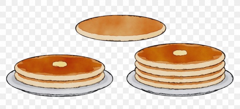 Pancake Dish Food Breakfast Cuisine, PNG, 1197x545px, Watercolor, Baked Goods, Breakfast, Cuisine, Dessert Download Free