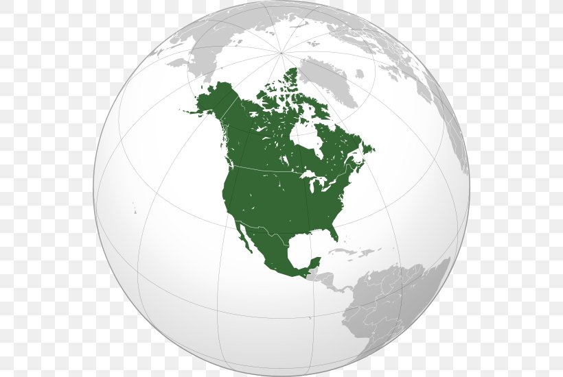 Canada United States Earth Orthographic Projection Map, PNG, 550x550px, Canada, Americas, Ball, Earth, Football Download Free