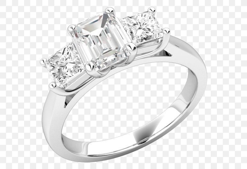 Diamond Wedding Ring Engagement Ring Emerald, PNG, 560x560px, Diamond, Body Jewelry, Brilliant, Carat, Diamond Cut Download Free