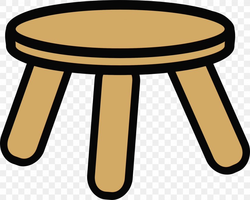 Stool Clip Art Table Yellow Furniture, PNG, 2398x1925px, Watercolor, Bar Stool, Furniture, Paint, Stool Download Free