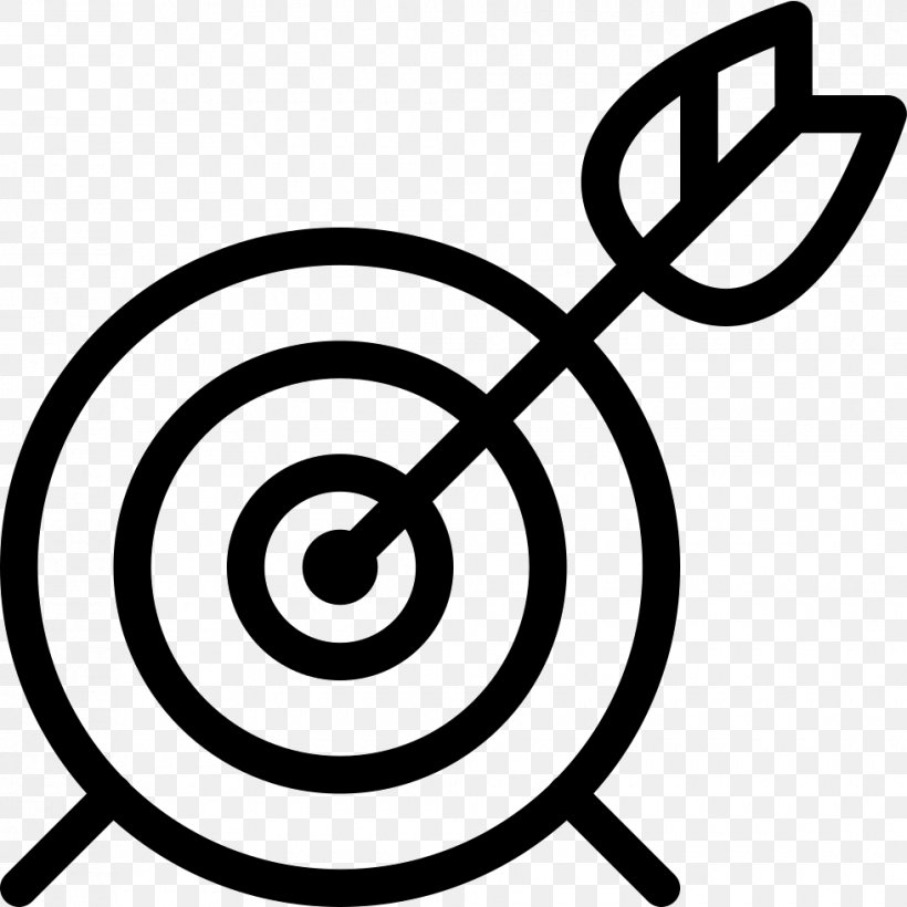 Arrow, PNG, 980x981px, Shooting Target, Area, Black And White, Bullseye, Darts Download Free