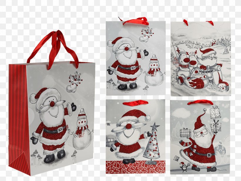 Santa Claus Paper Gift Christmas Day Bag, PNG, 945x709px, Santa Claus, Bag, Box, Brand, Centimeter Download Free