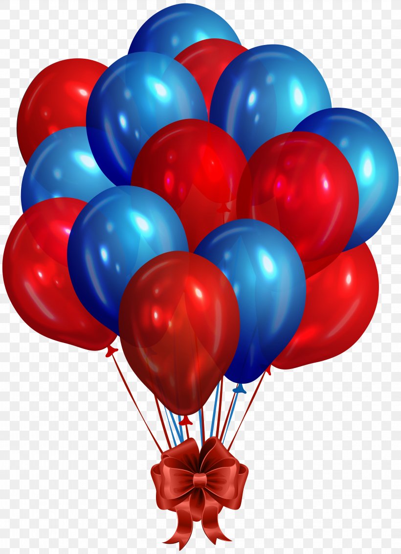 Balloon Blue Red Stock Photography Clip Art, PNG, 5791x8000px, Balloon, Birthday, Blue, Cluster Ballooning, Color Download Free