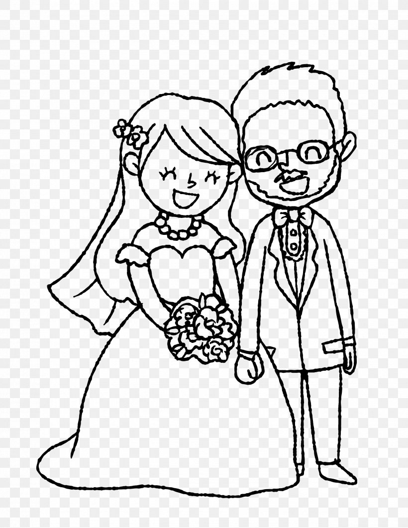 Bridegroom Wedding Digital Stamp Clip Art, PNG, 2550x3300px, Watercolor, Cartoon, Flower, Frame, Heart Download Free