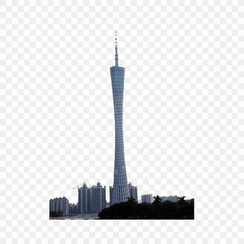 Canton Tower Guangzhou TV Tower Download, PNG, 1180x1180px, Canton Tower, Art, Building, Cartoon, City Download Free