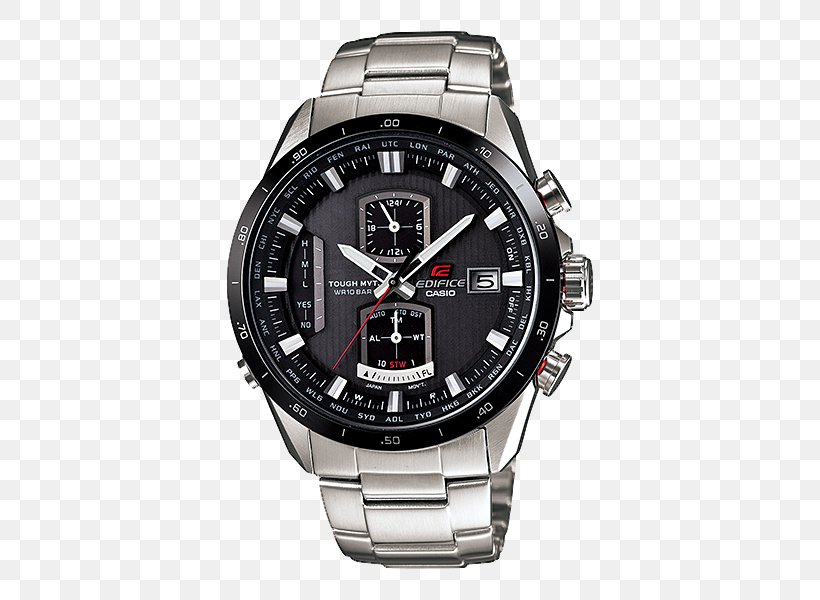 Casio Edifice Watch G-Shock Chronograph, PNG, 500x600px, Casio Edifice, Alpina Watches, Brand, Casio, Casio Edifice Eqb501 Download Free