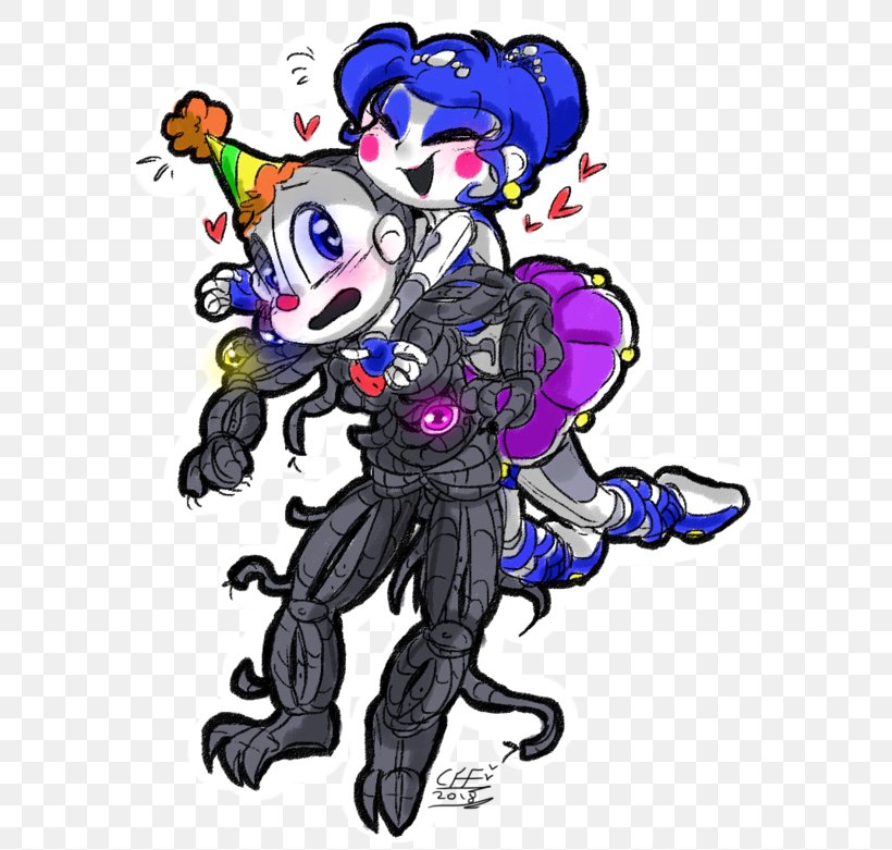 Five Nights At Freddy's: Sister Location Drawing Video Image, PNG, 600x781px, Watercolor, Cartoon, Flower, Frame, Heart Download Free