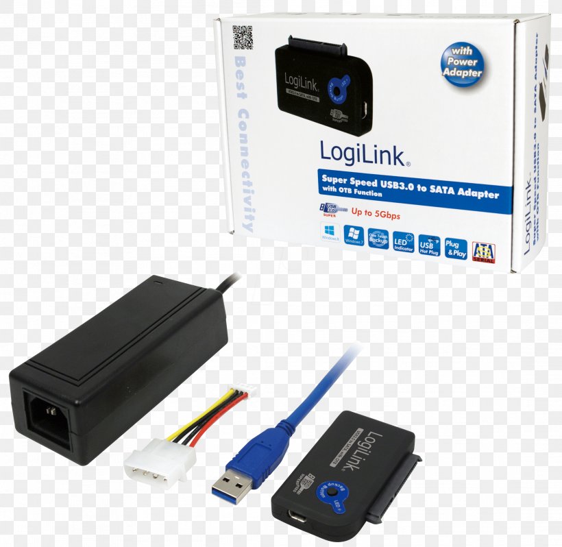 Serial ATA Parallel ATA Hard Drives USB 3.0, PNG, 2186x2130px, Serial Ata, Ac Adapter, Adapter, Bus, Cable Download Free