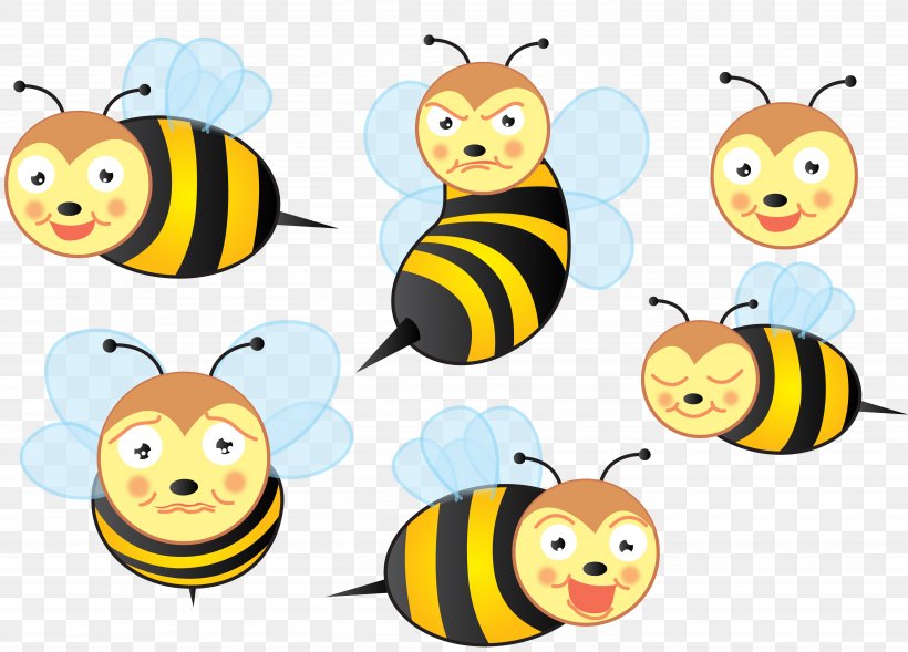 Bee Insect Apis Florea Clip Art, PNG, 5328x3832px, Bee, Apis Florea, Beehive, Emoticon, Honey Bee Download Free