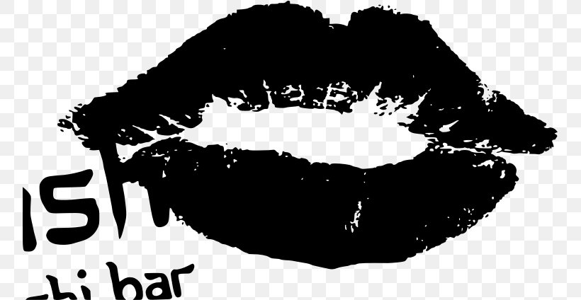 Lip Clip Art, PNG, 755x424px, Lip, Autocad Dxf, Black, Black And White, Brand Download Free