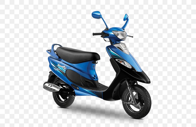 Scooter Car TVS Scooty Motorcycle TVS Motor Company, PNG, 513x535px, Scooter, Aircooled Engine, Car, Electric Blue, Fourstroke Engine Download Free