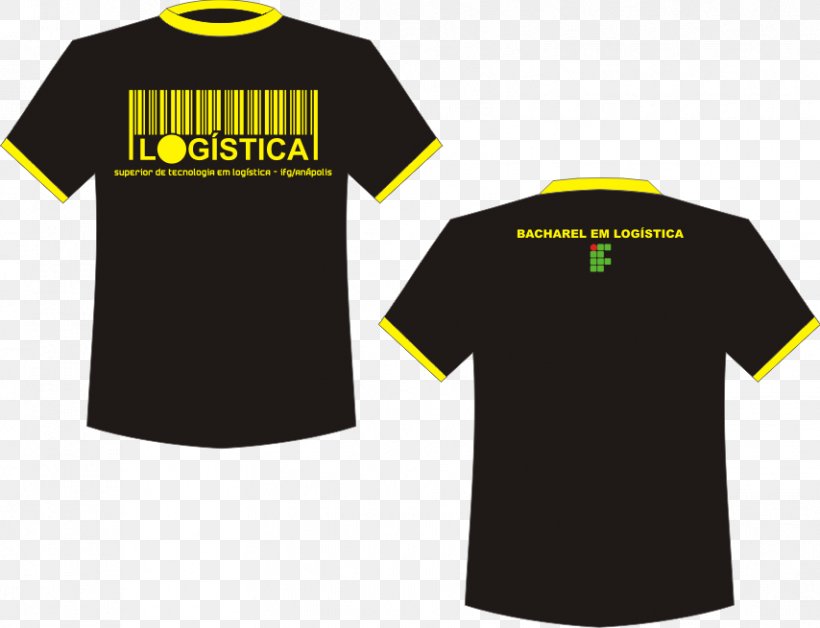 T-shirt Logistics Uniform Tecnólogo Em Logística, PNG, 854x655px, 2010, Tshirt, Active Shirt, Black, Brand Download Free