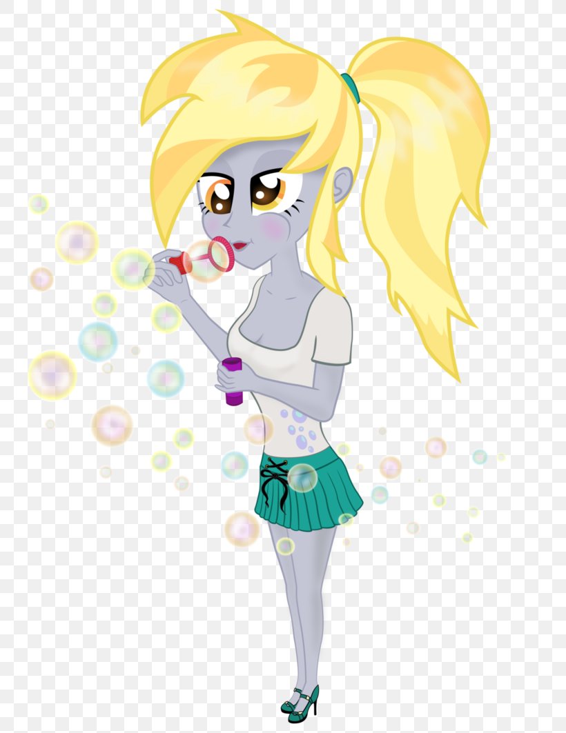 Derpy Hooves My Little Pony: Equestria Girls Equestria Daily Illustration, PNG, 752x1063px, Watercolor, Cartoon, Flower, Frame, Heart Download Free