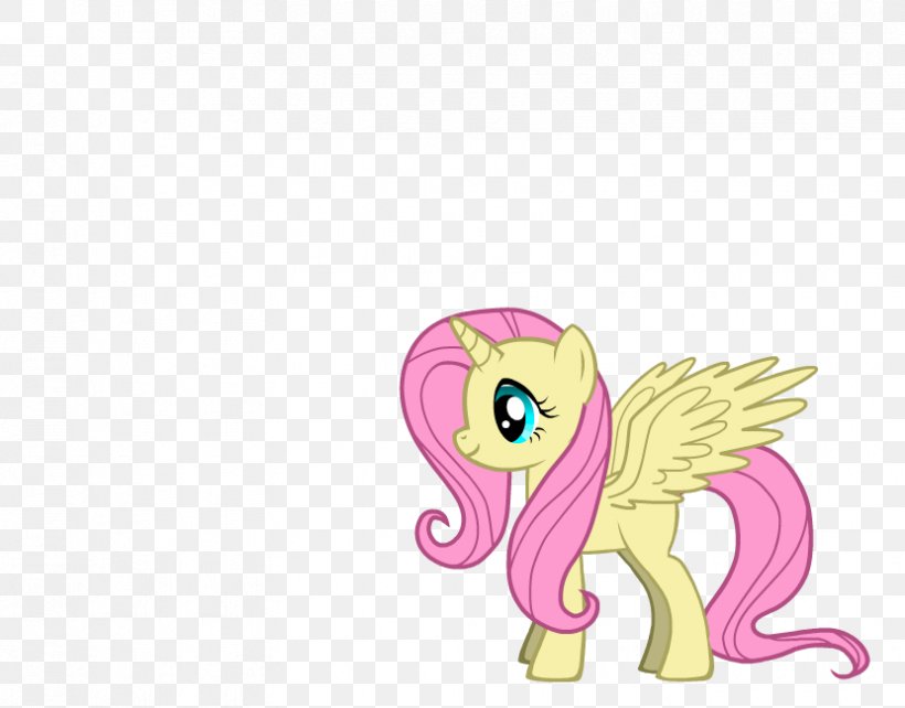 Fluttershy Pony Pinkie Pie Derpy Hooves Applejack, PNG, 830x650px, Watercolor, Cartoon, Flower, Frame, Heart Download Free