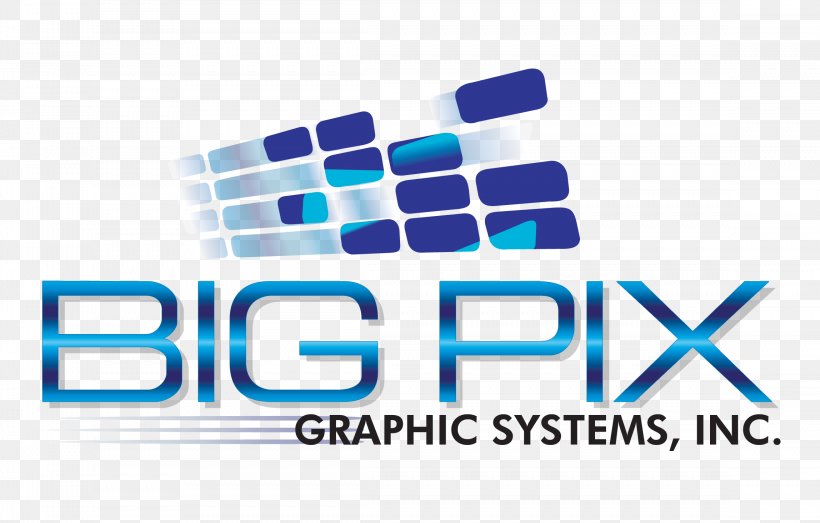 BIG PIX Graphic Systems, Inc. Brand Logo Marketing, PNG, 2296x1467px, Brand, Blue, Graphic Designer, Industry, Logo Download Free