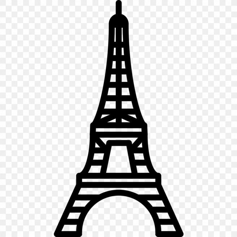 Eiffel Tower Telecommunications Tower, PNG, 1024x1024px, Eiffel Tower, Aerials, Black And White, Cell Site, Language Download Free