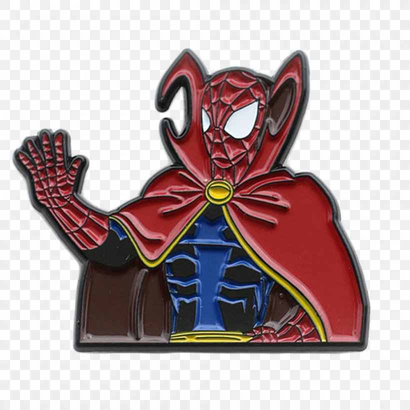 Lapel Pin Doctor Strange Spider-Man, PNG, 1000x1000px, Lapel Pin, Character, Cloak, Cloak Of Levitation, Com Download Free