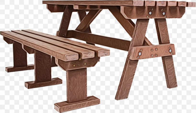 Wood Table, PNG, 900x522px, Bench, Furniture, Hardwood, Outdoor Table, Picnic Table Download Free