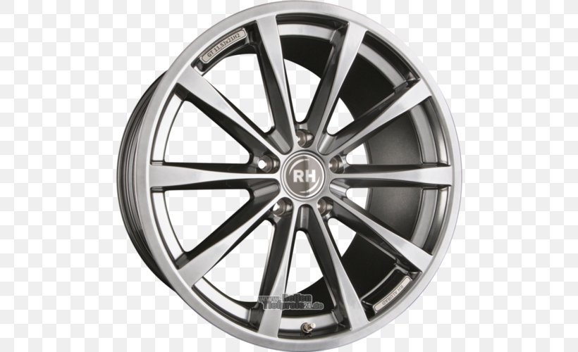 Alloy Wheel Autofelge Tire Rim, PNG, 500x500px, Alloy Wheel, Aluminium, Auto Part, Autofelge, Automotive Tire Download Free