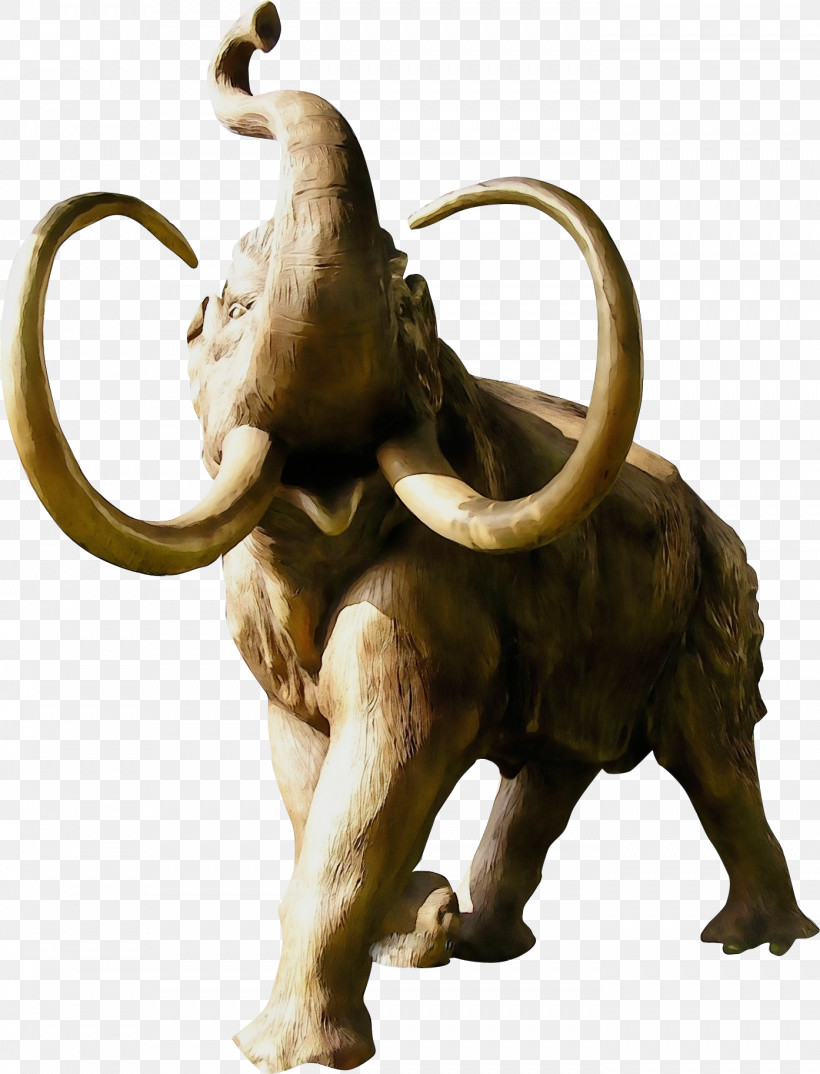 Indian Elephant, PNG, 1394x1827px, Watercolor, Animal Figure, Brass, Bronze, Bronze Sculpture Download Free