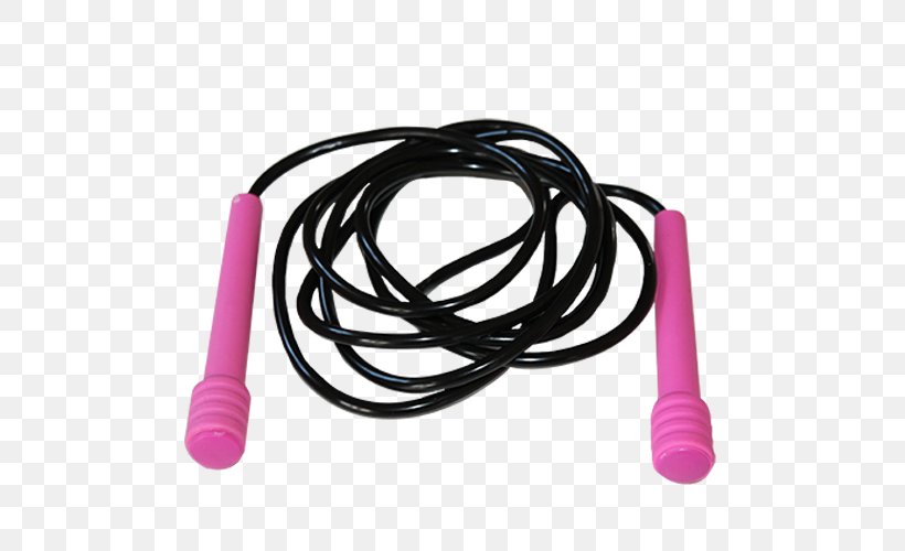Jump Ropes Polyvinyl Chloride Polypropylene Sporting Goods, PNG, 500x500px, Rope, Ball, Cable, Electronics Accessory, Hardware Download Free