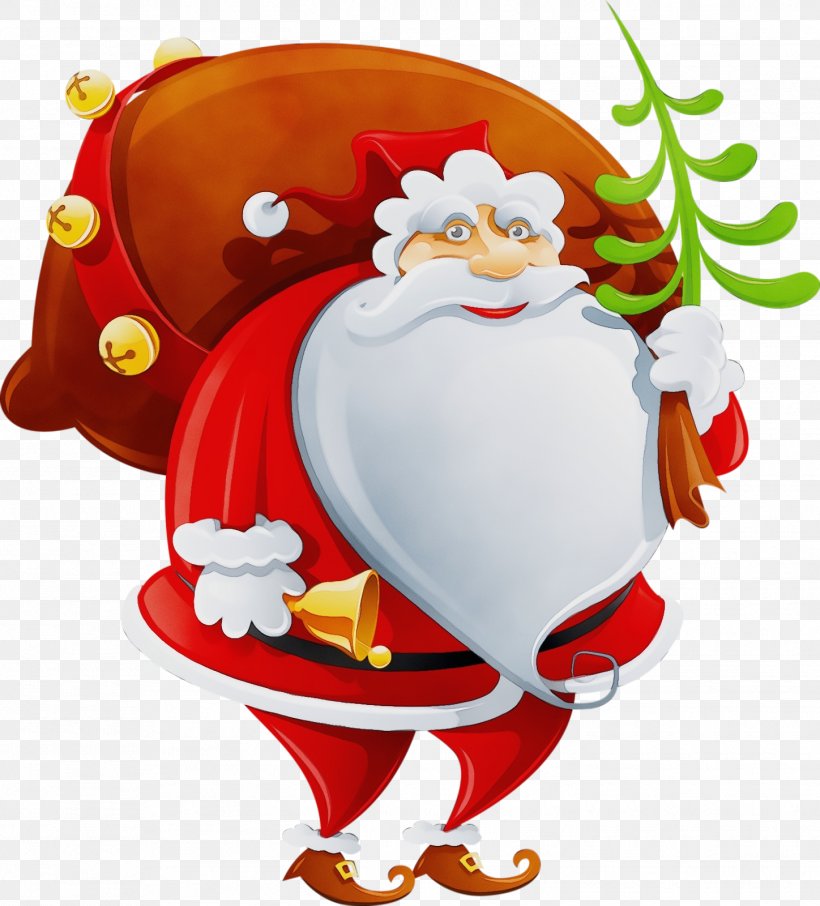 Santa Claus, PNG, 1448x1600px, Christmas Santa, Cartoon, Father Christmas, Kris Kringle, Paint Download Free
