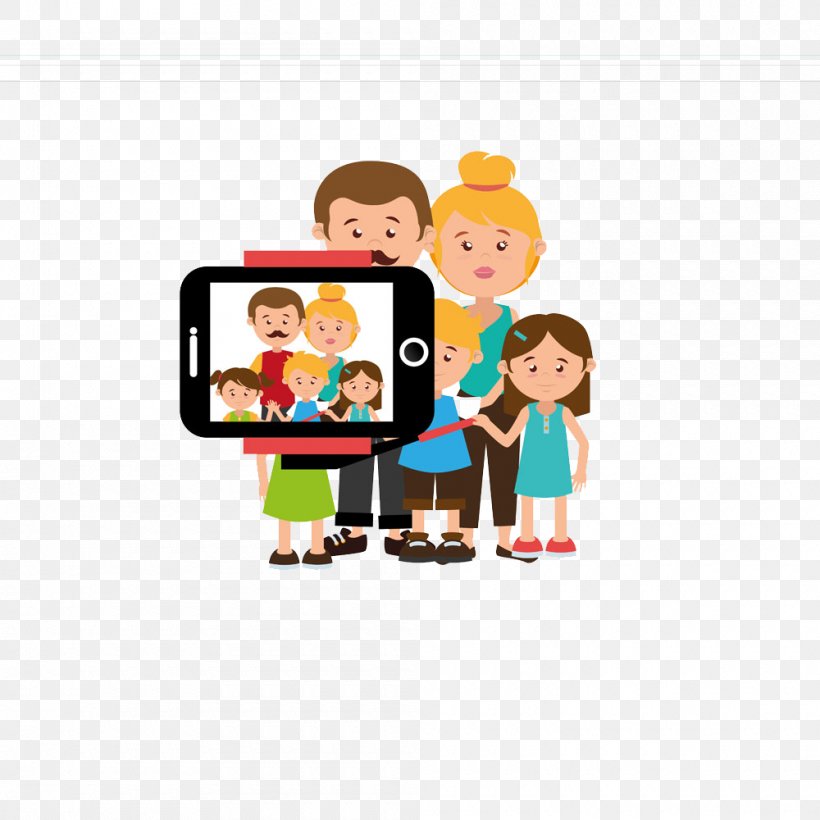 Selfie Cartoon Photography Illustration, PNG, 1000x1000px, Selfie, Art, Boy, Cartoon, Child Download Free