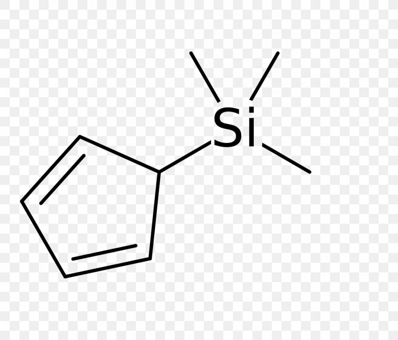 Trimethylsilyl Cyclopentadiene Sodium Cyclopentadienide Methylcyclopentadiene Cyclopentadienyl, PNG, 1054x899px, Cyclopentadiene, Anioi, Area, Black, Black And White Download Free