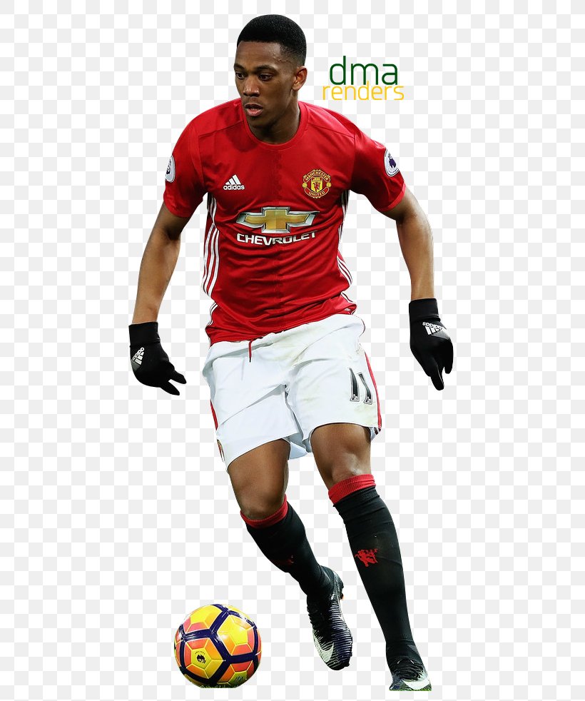 Anthony Martial Manchester United F.C. Jersey Team Sport, PNG, 495x982px, 2017, Anthony Martial, Ball, Clothing, Football Download Free
