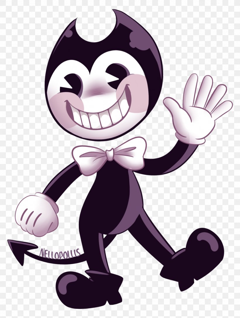 Bendy And The Ink Machine Fan Art Work Of Art, PNG, 1024x1357px, Bendy And The Ink Machine, Art, Artist, Cartoon, Deviantart Download Free