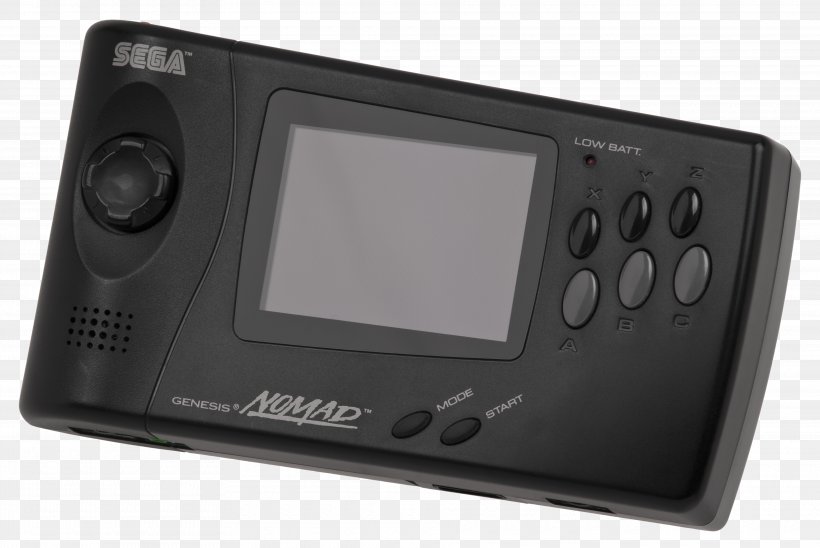 Genesis Nomad Video Game Consoles Super Nintendo Entertainment System Mega Drive Sega, PNG, 3740x2500px, Genesis Nomad, Arcade Game, Display Device, Electronic Device, Electronics Download Free