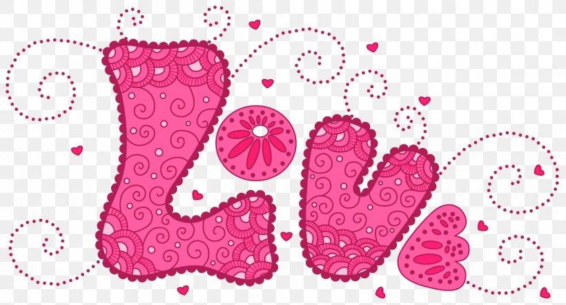 Love Heart Pattern, PNG, 1196x647px, Love, Cdr, Heart, Magenta, Pattern Download Free