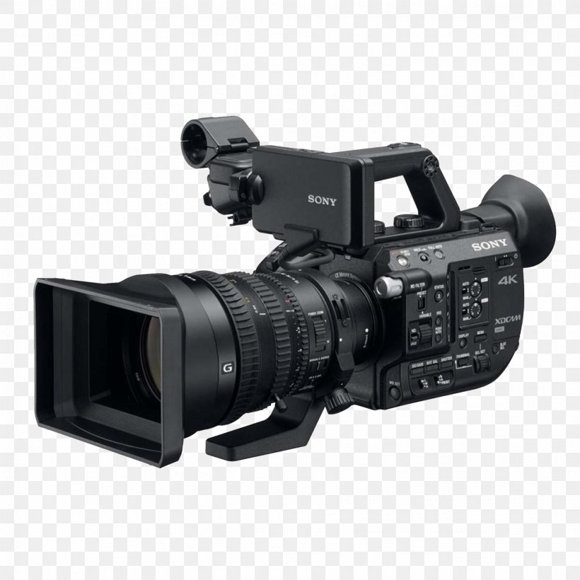 Super 35 Sony XDCAM PXW-FS5 Video Cameras, PNG, 1758x1758px, 4k Resolution, 35 Mm Film, Super 35, Active Pixel Sensor, Camera Download Free