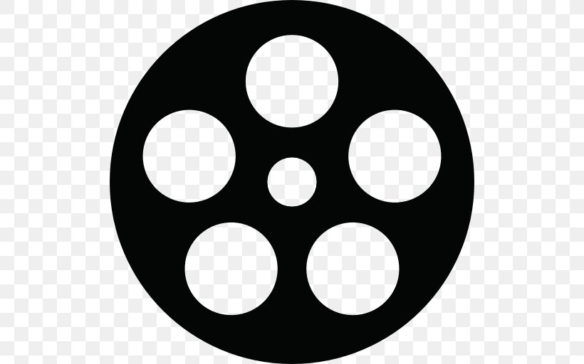 Film Movie Reel SVG Clip Art Cut File Silhouette Dxf Eps Png Jpg Instant  Digital Download 