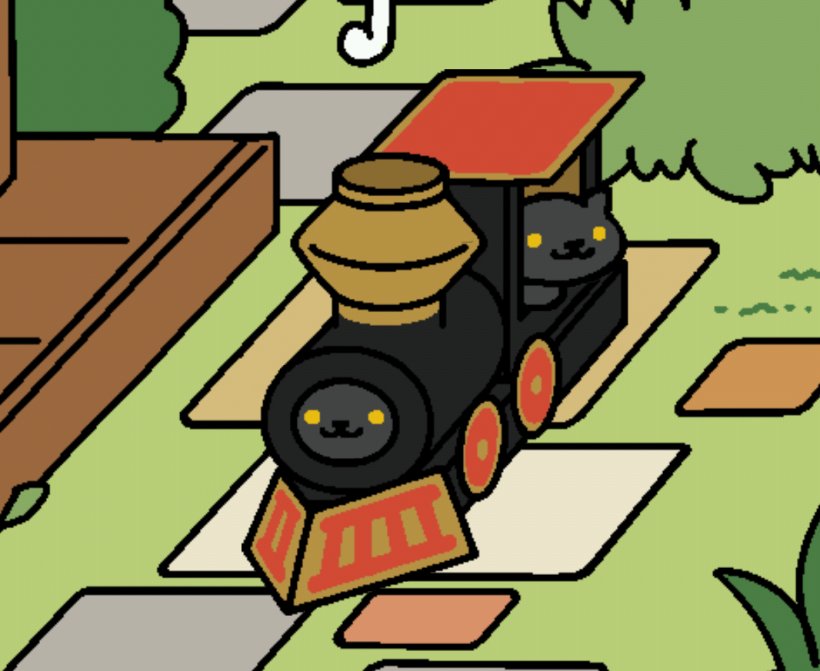 Neko Atsume Cat Odyssey Kitten Train, PNG, 1066x873px, Neko Atsume, Android, Area, Art, Cartoon Download Free