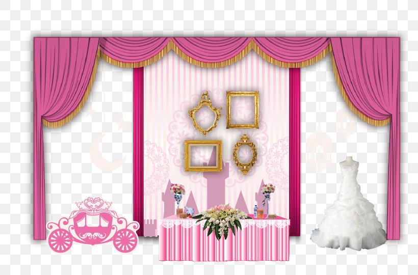Wedding Marriage, PNG, 813x540px, Wedding, Curtain, Interior Design, Magenta, Marriage Download Free