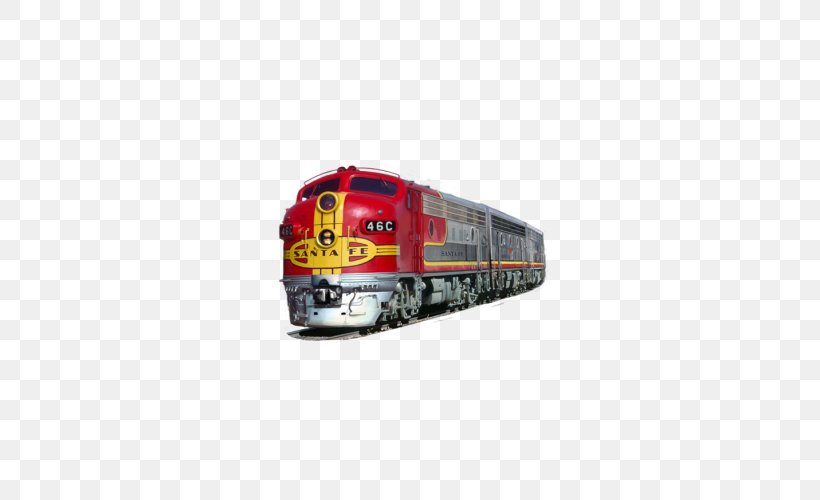 Atchison, Topeka And Santa Fe Railway Train Rail Transport Super Chief, PNG, 500x500px, Santa Fe, Bnsf Railway, Burlington Northern Railroad, Chief, El Capitan Download Free