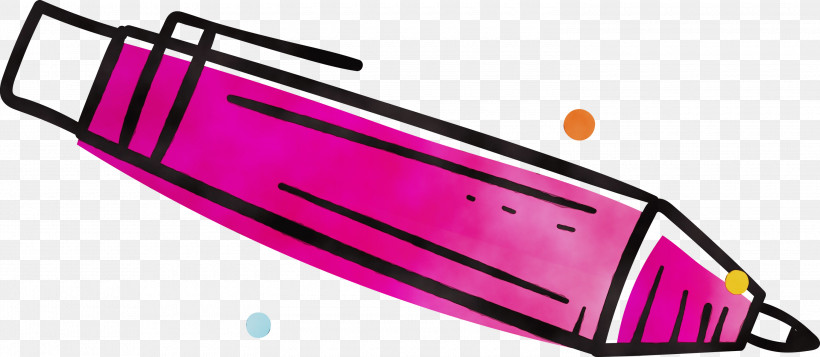 Automotive Lighting Pink M Font Line Car, PNG, 3000x1307px, Watercolor, Automotive Lighting, Car, Lighting, Line Download Free