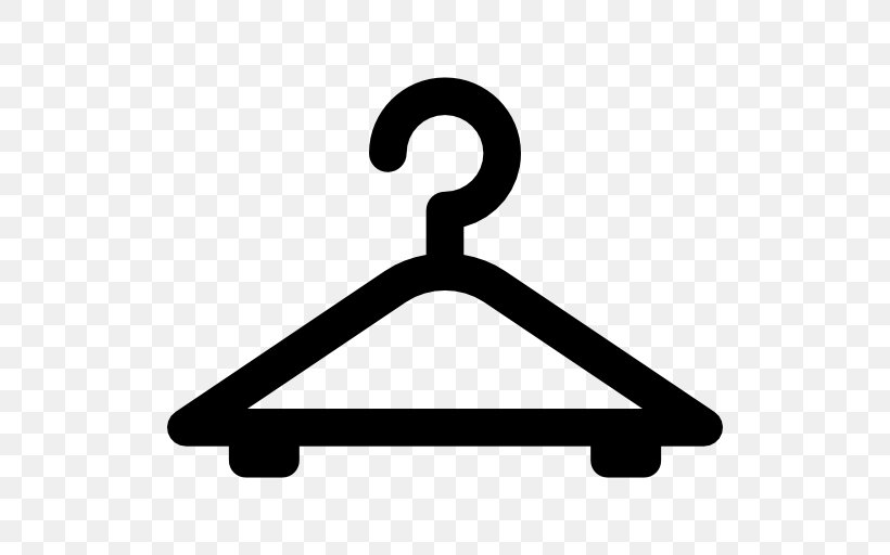 Clothes Hanger Clothing Logo Fashion, PNG, 512x512px, Clothes Hanger, Area, Black And White, Cloakroom, Clothes Horse Download Free