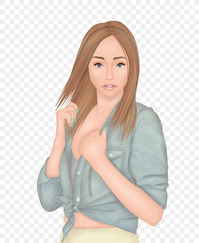 Finger Brown Hair Blond, PNG, 742x1000px, Watercolor, Cartoon, Flower, Frame, Heart Download Free