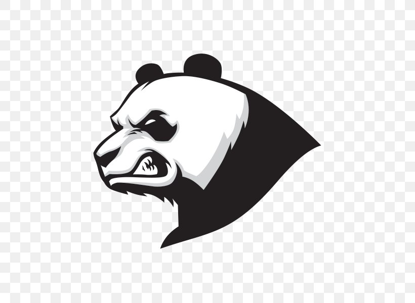 Giant Panda Decal Fluffy Gangsters Bear Sticker, PNG, 600x600px, Giant Panda, Aggression, Amazoncom, Anger, Animal Download Free