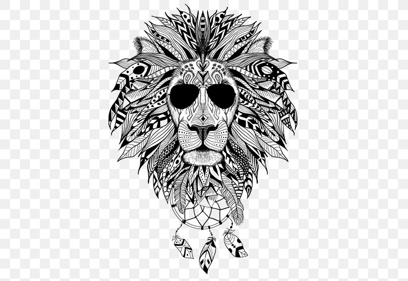 Lion Abziehtattoo Illustration Drawing, PNG, 510x565px, Lion, Abziehtattoo, Art, Aztecs, Big Cats Download Free