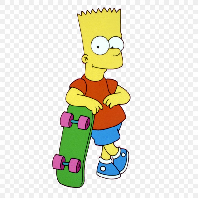 The Simpsons Skateboarding Bart Simpson Homer Simpson Marge Simpson Maggie Simpson, PNG, 1500x1500px, Simpsons Skateboarding, Animal Figure, Area, Art, Bart Simpson Download Free