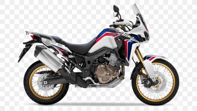 Honda Africa Twin Motorcycle Powersports Straight-twin Engine, PNG, 864x486px, 2017, Honda, Allterrain Vehicle, Automotive Exterior, Car Download Free