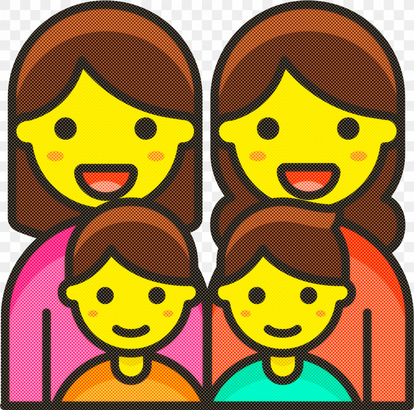 Icon Emoji Family, PNG, 2001x1985px, Emoji, Family Download Free