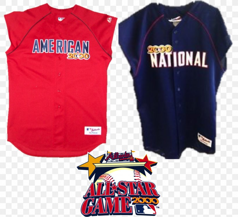 2000 Major League Baseball All-Star Game MLB Cleveland Indians Turner Field  Sports Fan Jersey, PNG
